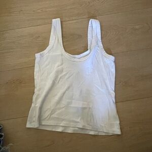 Abercrombie & Fitch Classic White Tank Top